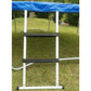 6ft Trampoline & Enclosure Set with Safety Net pad Ladder