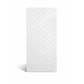 1000mm Width Interior Complicated Cutline Waterproof PVC Wall Panel Cheveron White Gloss