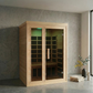 New Model 2-Person In Door Luxury Far-Infrared Sauna 1800W