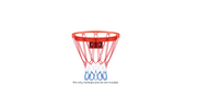 Basketball Rim Ring Hoop Goal Net 45cm Wall Mount Outdoor