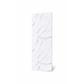 Tongue and Groove Interlocking Hollow Waterproof Waterproof PVC Panels-1000mm Width White Marble Gloss
