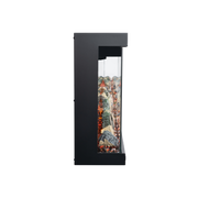 Longford 50" 3 Sided Free-Standing Viewing Built-in Recessed / Wall-mounted Heater Electric Fireplace