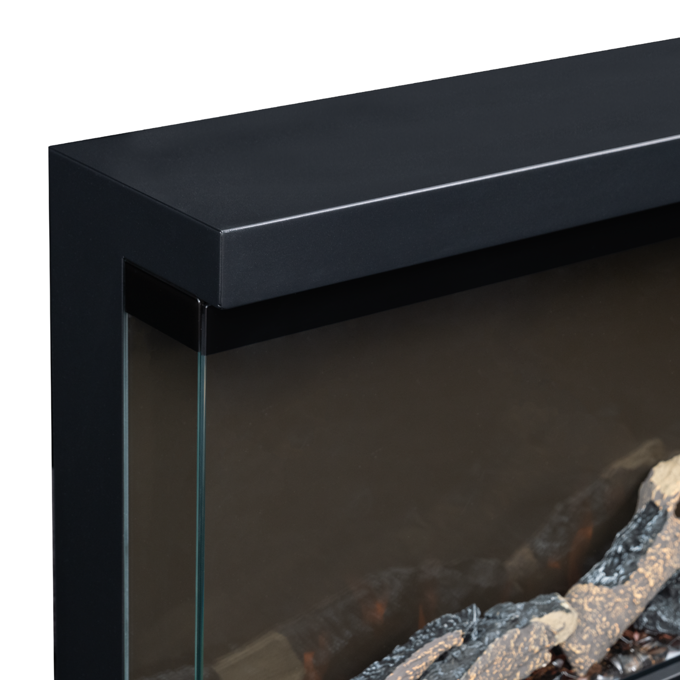 Longford 100" 3 Sided Free Standing Built-in Recessed / Wall Mounted Heater Electric Fireplace