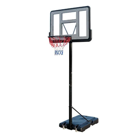 Adjustable 1.5m-3.05m Portable Kids Basketball Hoop System Stand Hoop Net Ring Rim Outdoor Sports