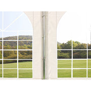Premier Grade Galvanised Frame PVC Fabric 8x20M Marquee Heavy Duty Party Tent