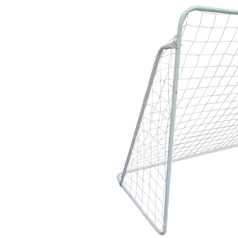 Soccer Goal 240cm Steel Frame Portable Football Net No Ball Goals