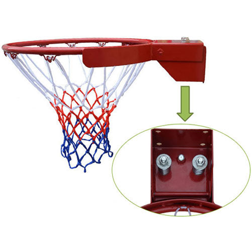 Wall-Mount 10mm Tempered Glass Basketball Backboard Height Adjustable 180x105cm