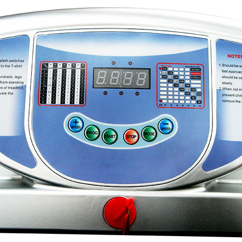 1.75 Continous HP Foldable Treadmill Console