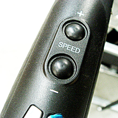 Speed Control and Pulse Sensor on Handles