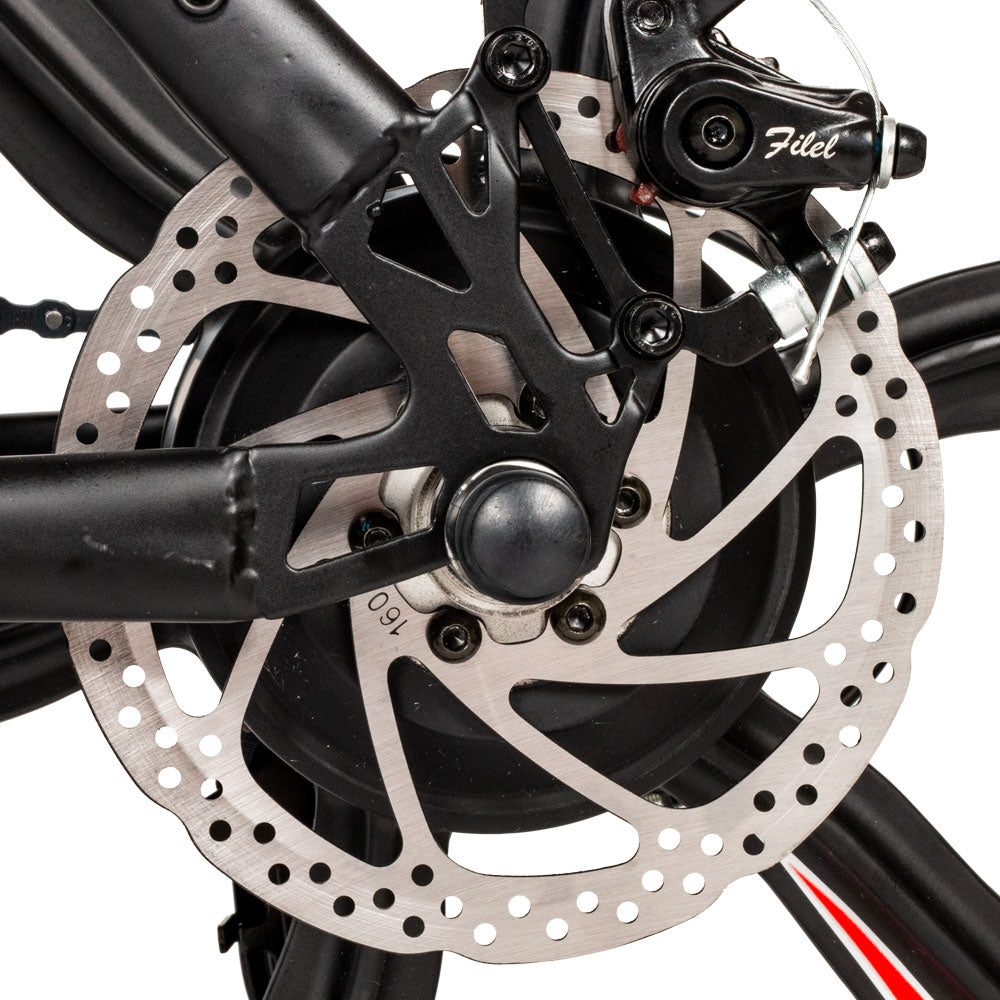 SAMEBIKE 26 inch CARBON Electric e-Bike Mountain Bike Bicycle eBike Motorised 350W Motor 8Ah Battery Max 30 KPH Black