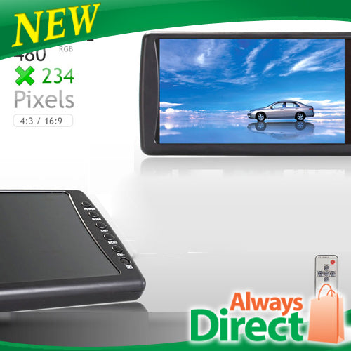 7 Inch 4 Channel Reverse Monitor High Resolution LCD Reverse Monitor | Reverse Monitor | car accessories ...