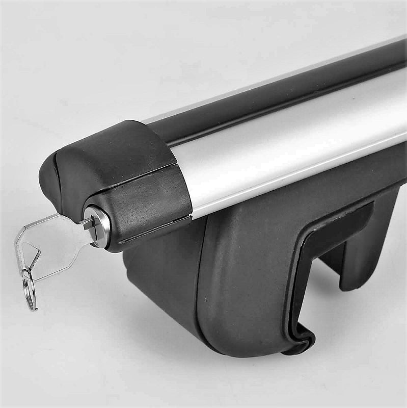 1350mm Universal Car Roof Rack Cross Bars Aluminum Alloy Aero Lockable