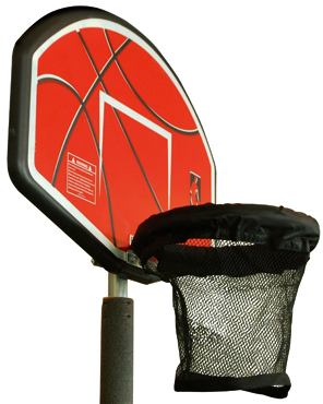 TRAMPOLINE BASKETBALL HOOP