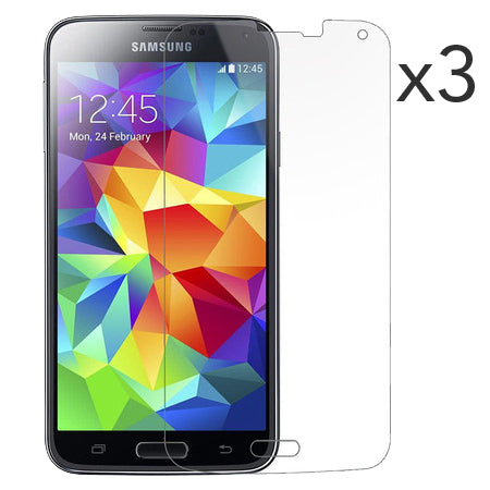 3x Clear Screen Protector for Samsung Galaxy S5