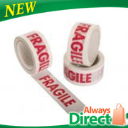 Warning Tape Fragile  48mm x 66m 6 Rolls
