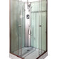 Shower Screen Cubicle Enclosure Mixer Base Bathroom 900x900x2300mm 1802A