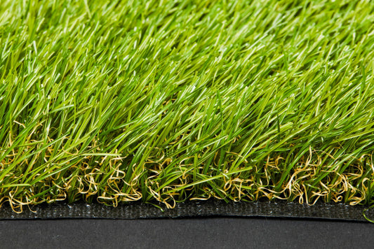 Artificial Grass 20mm 1x10m Synthetic Turf 10 SQM Fake Lawn Roll Green & Yellow