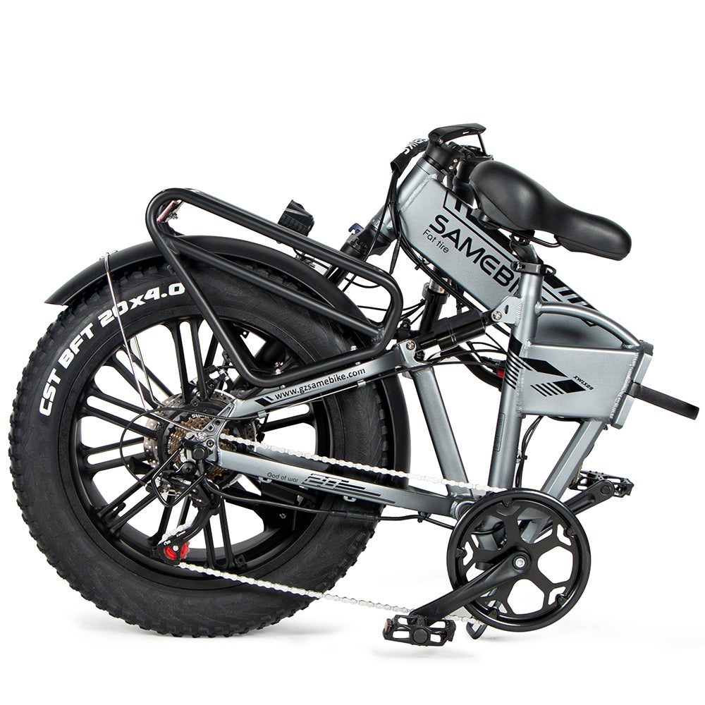 20 Inch 500W SAMEBIKE Folding Electric Bike Fat tire Bicycle