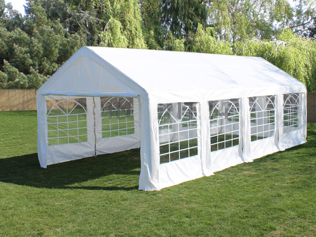 Commercial Grade Galvanised Frame Wedding Marquee 8x4m Heavy Duty Classic Party Tent