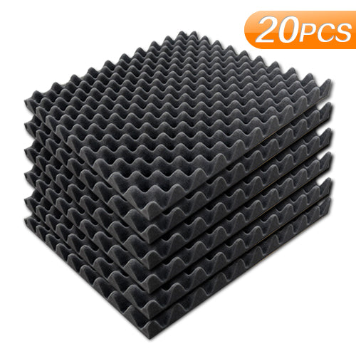 Sound Absorption Foam Square - 22 Sheets – AlwaysDirect