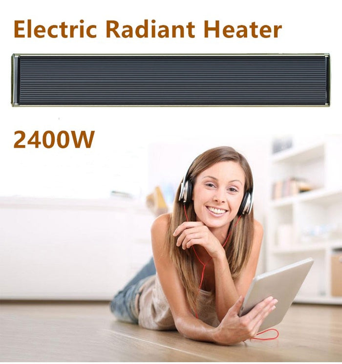 2400W Infrared Electric Radiant Heater Outdoor NO Remote