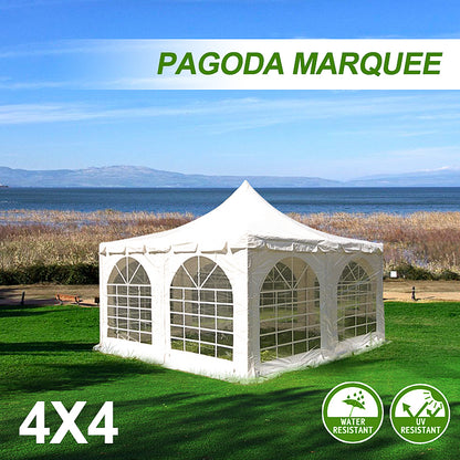 Pagoda Marquee Elegance PVC 4x4m