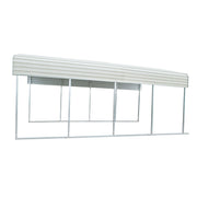 Metal Steel Carport 6x6m Cream