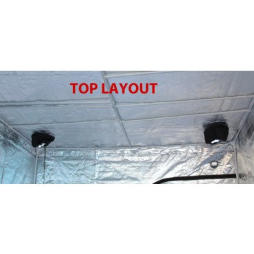 Reflective Hydroponics Grow Tent 2Mx2Mx2M