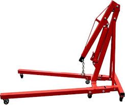 2 Tonne Hydraulic Engine Workshop Crane Hoist Lift