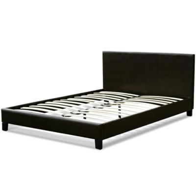 Italian Design King PU Leather Bed Frame Black