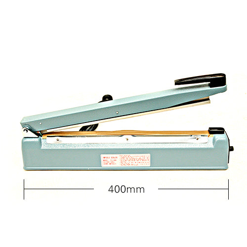 Iron Body Impulse Sealer 400mm Electric Plastic Bag Heat Sealing Machine