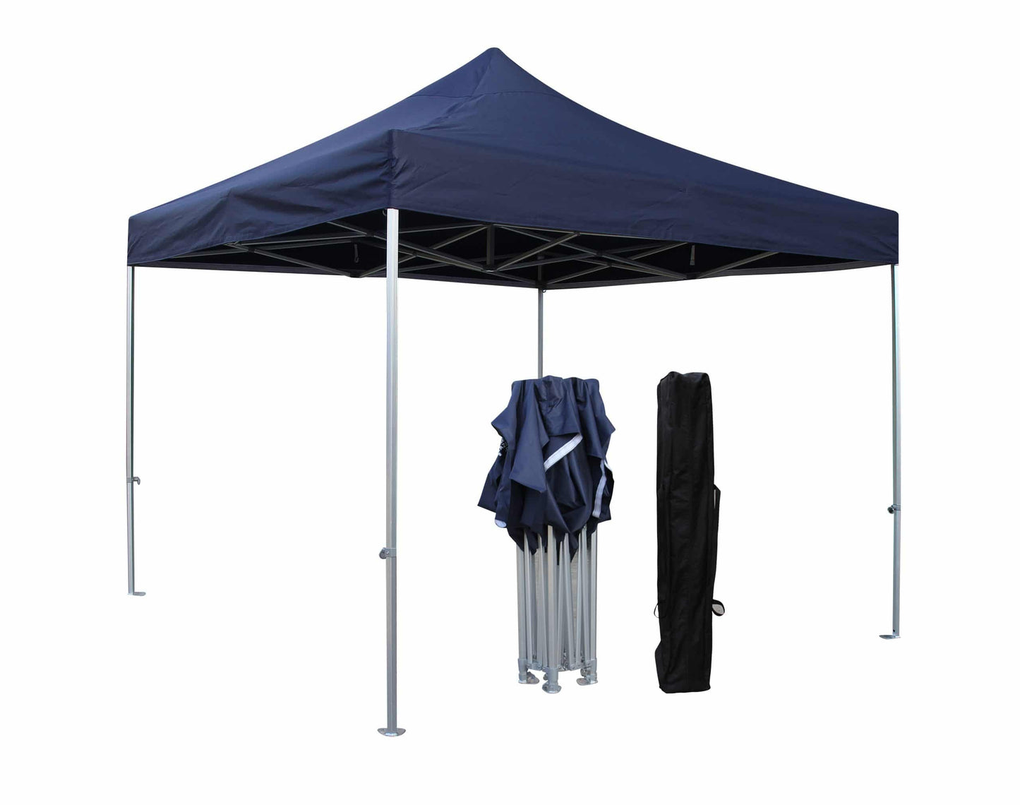 3X3m Commercial Aluminum Folding Gazebo Marquee Pop Up Outdoor Canopy Navy