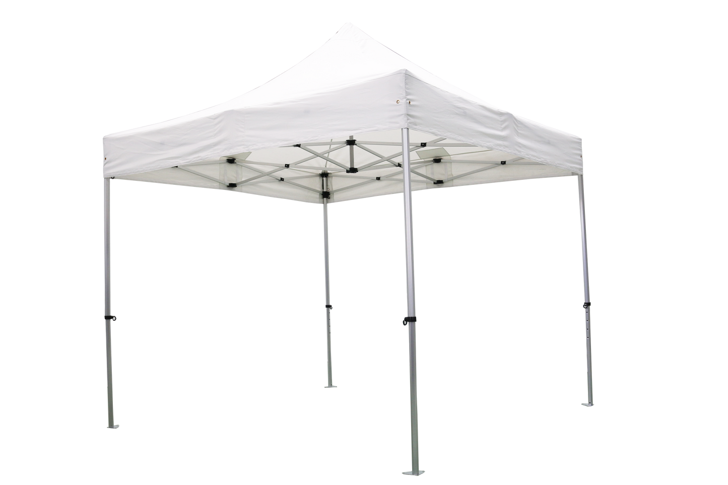 3X3m Commercial Grade Aluminum Folding Gazebo Marquee Pop Up Outdoor Canopy White