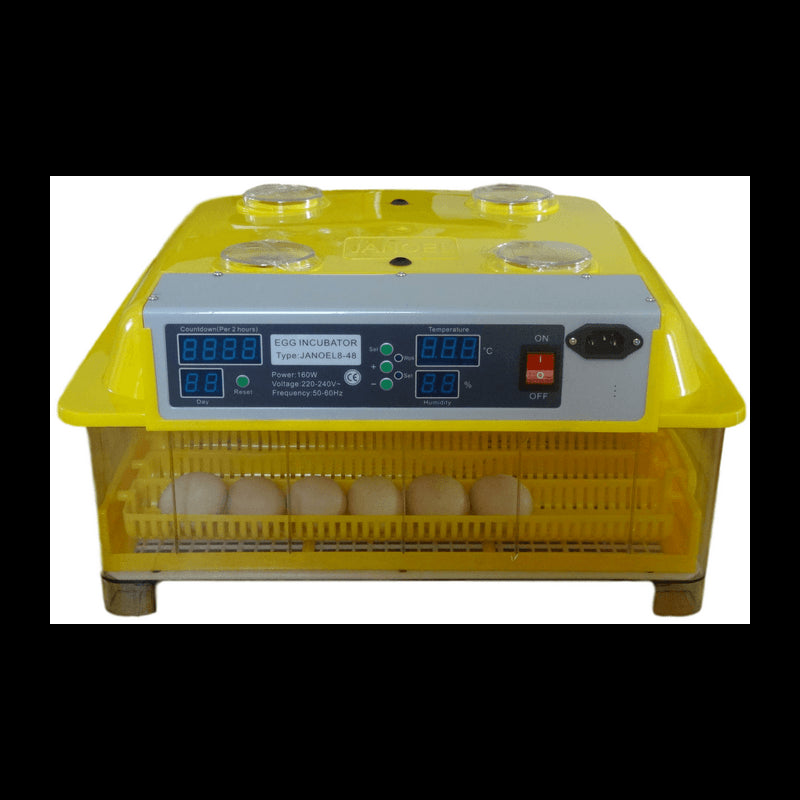 Janoel Fully Automatic 48 Eggs Incubator Kit W/ New Egg Tray