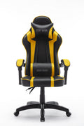 High Back Ergonomic Gaming Office Executive Racing Chair Seat - Yellow