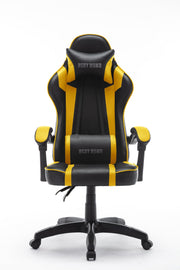 High Back Ergonomic Gaming Office Executive Racing Chair Seat - Yellow