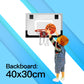 Mini Indoor Basketball Hoop Kids Children Backboard with Net Rim