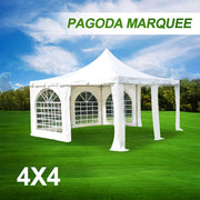 Pagoda Marquee Elegance PVC 4x4m