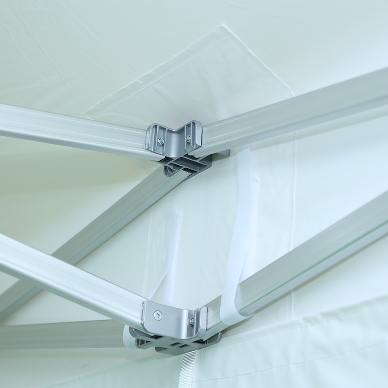 Deluxe 3X3m Premier Grade Folding Gazebo Marquee Pop Up Outdoor Canopy 3 side walls White
