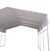 Metal Steel Carport 3.3x6m Cream