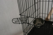 Flat Top Bird Cage Aviary Travel Stand for Budgie Parrot Pet