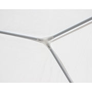 3x3m White PE Easy Up Outdoor Party Gazebo Marquee Canopy Tent with mosquito net mesh sidewalls