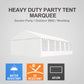 6x12m Premier Grade Galvanized Frame Marquee PVC Fabric Party Tent with Window Flap