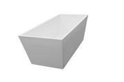 Bathroom Acrylic Free Standing Bath Tub 1700 x 750 x 600mm Freestanding (7102)
