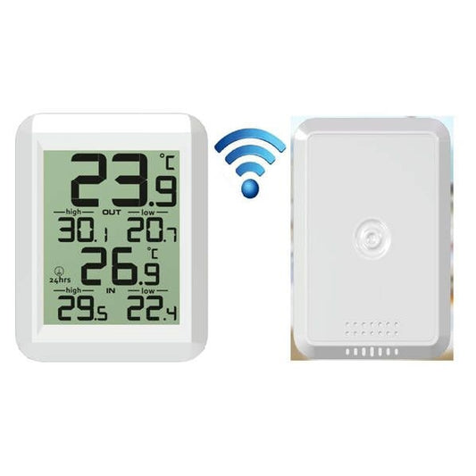 Wireless  In & Out LCD Thermometer Free Shipping