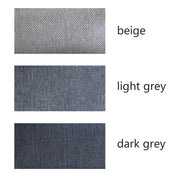Fabric Bed Frame (Queen size, Grey color)