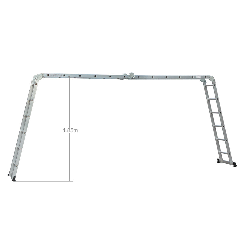 7m Multi Purpose Folding Adjustable Aluminium Ladder with platform