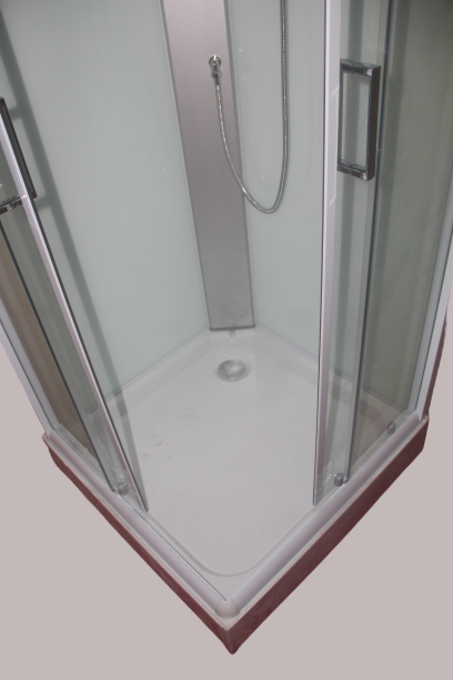 Pre-order Shower Screen Cubicle Enclosure Bathroom 800x800x2300mm White 8225F