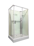 Shower Screen Cubicle Enclosure W/T Base Bathroom 1200x900x2300mm 8226F