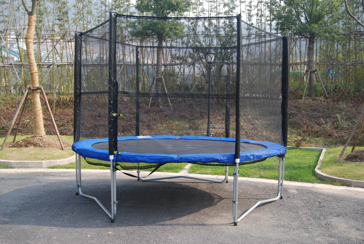 10FT Trampoline with Safety Net and Ladder